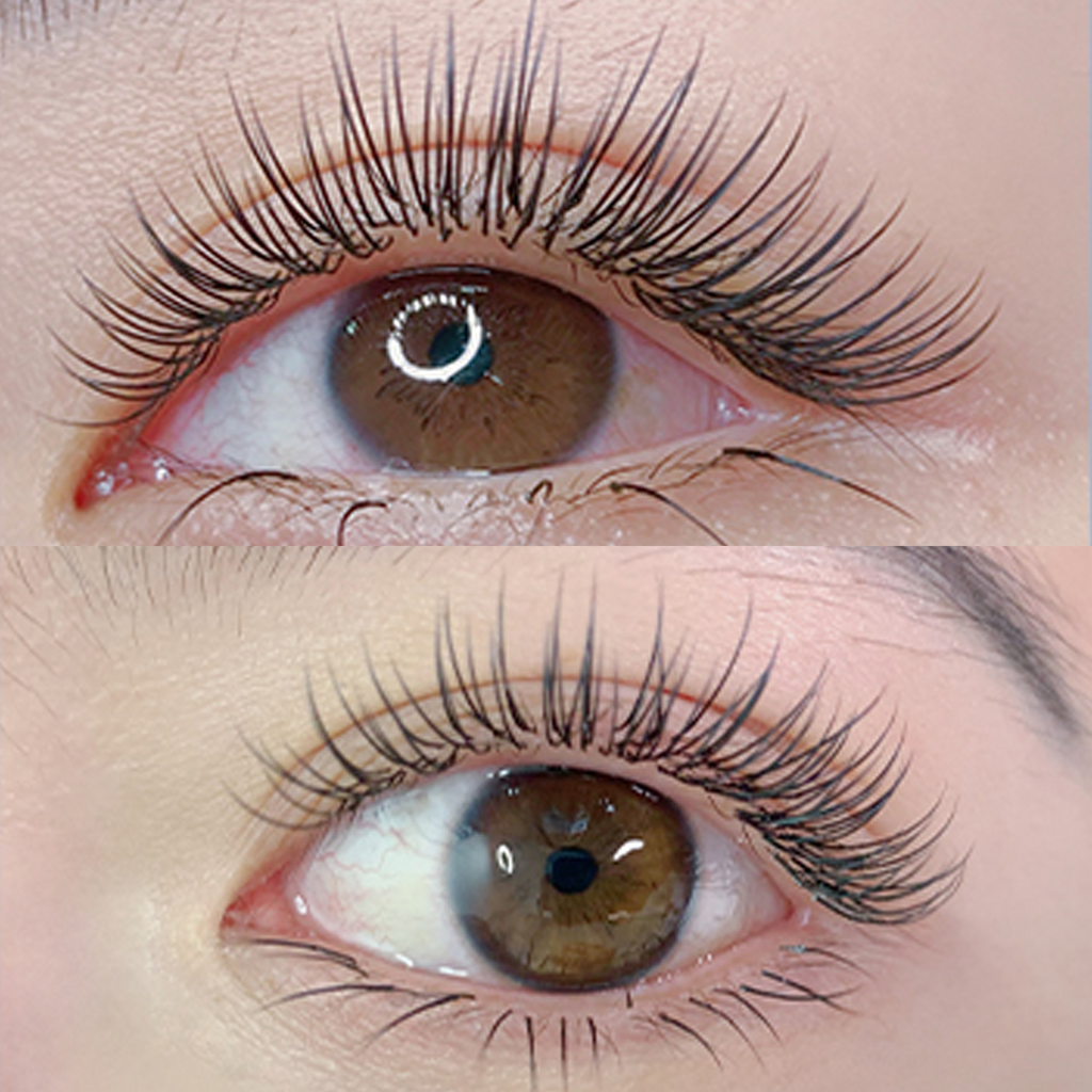 Double-pointed flat lash